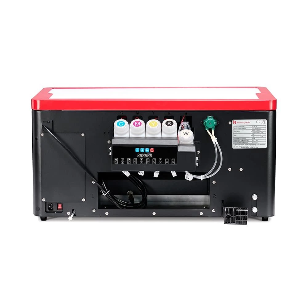 DK A-30 A3 DTF プリンター バンドル (DK F-2938 ヒート プレス付き)