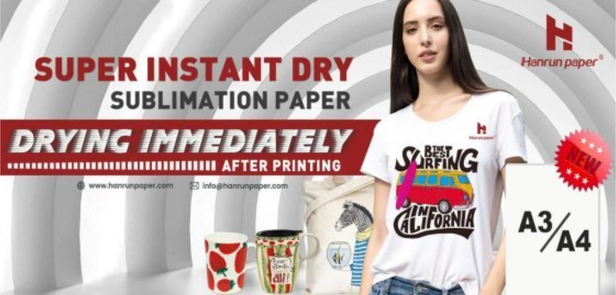 新製品 | Super Instant Dry Sublimation Paper in One Second!