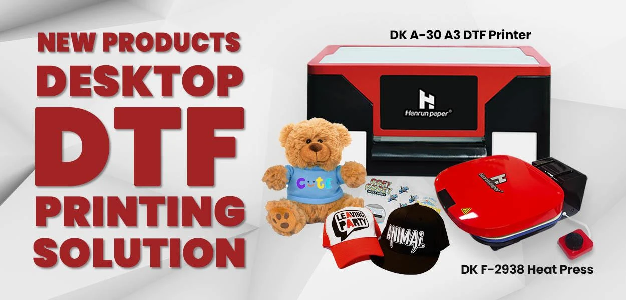 新製品 |デスクトップ DTF 印刷ソリューション