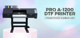 安定した繊細なグラデーション出力 | PRO A-1200 DTFプリンター