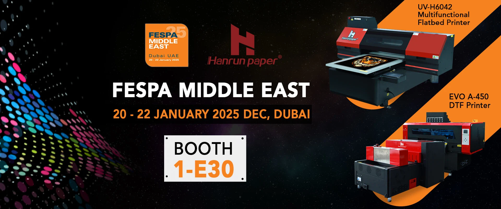 FESPA Middle East 2025 で Hanrun Paper を紹介